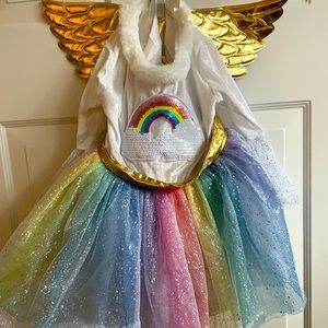 Preloved Rainbow Fairy Unicorn costume
